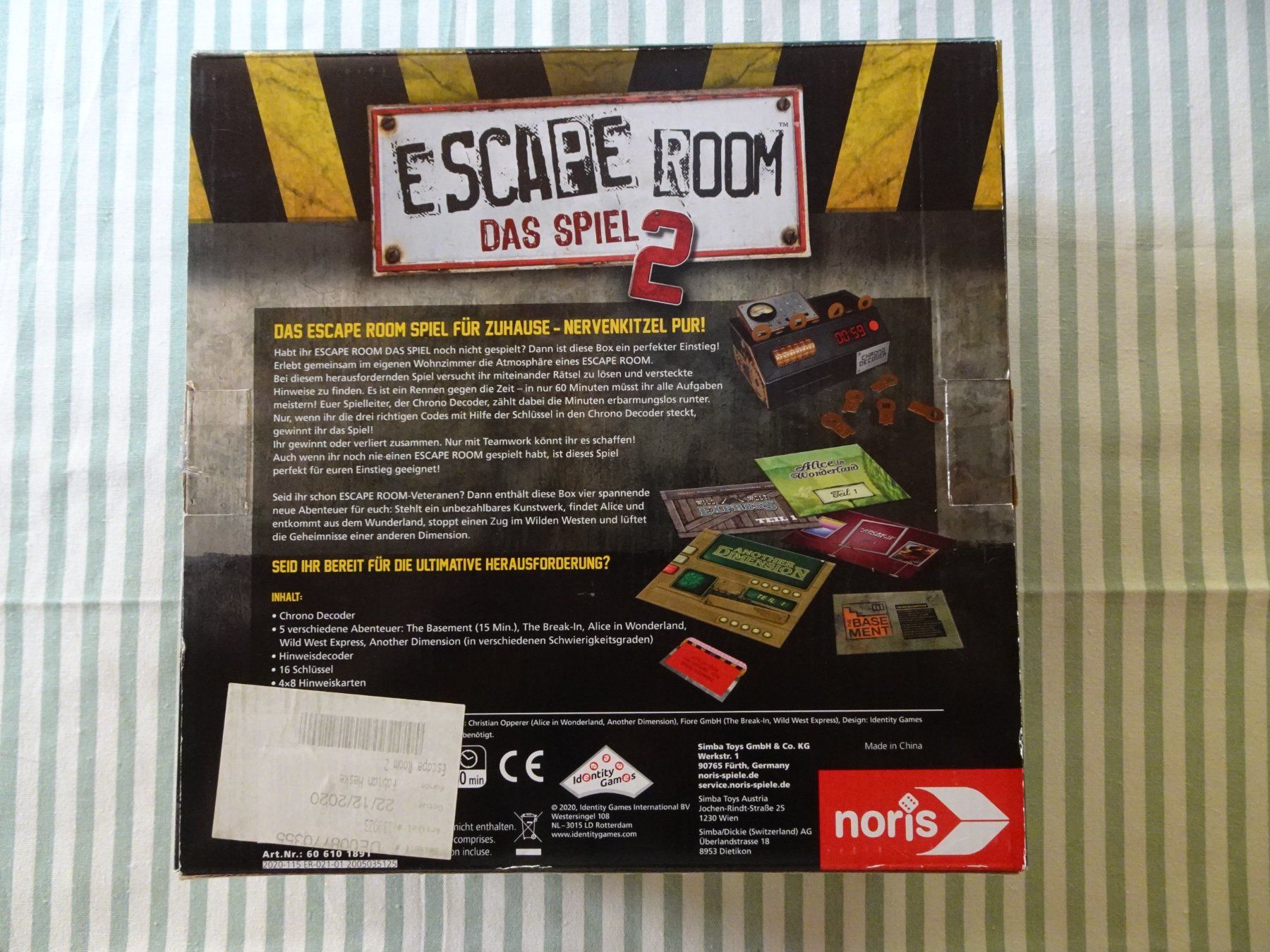 Giochi: Escape Room - Das Spiel 2 - 426172 – Usato da Küssnacht am Rigi venduto da Bookslove-Divers 1