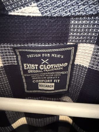 Hemd kariert Exist Clothing Grösse XXL Comfort Fit