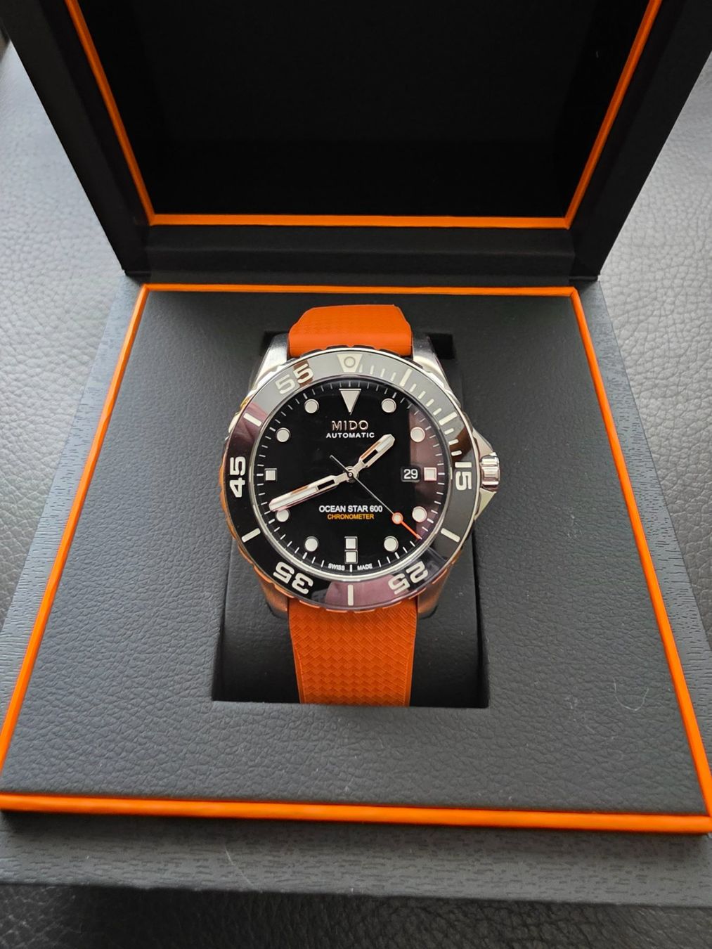 Mido Orologi: Mido OceanStar 600, Chronometer, 2. Armband, OVP – Nuovo (secondo la descrizione) da Dietschwil venduto da gerd.