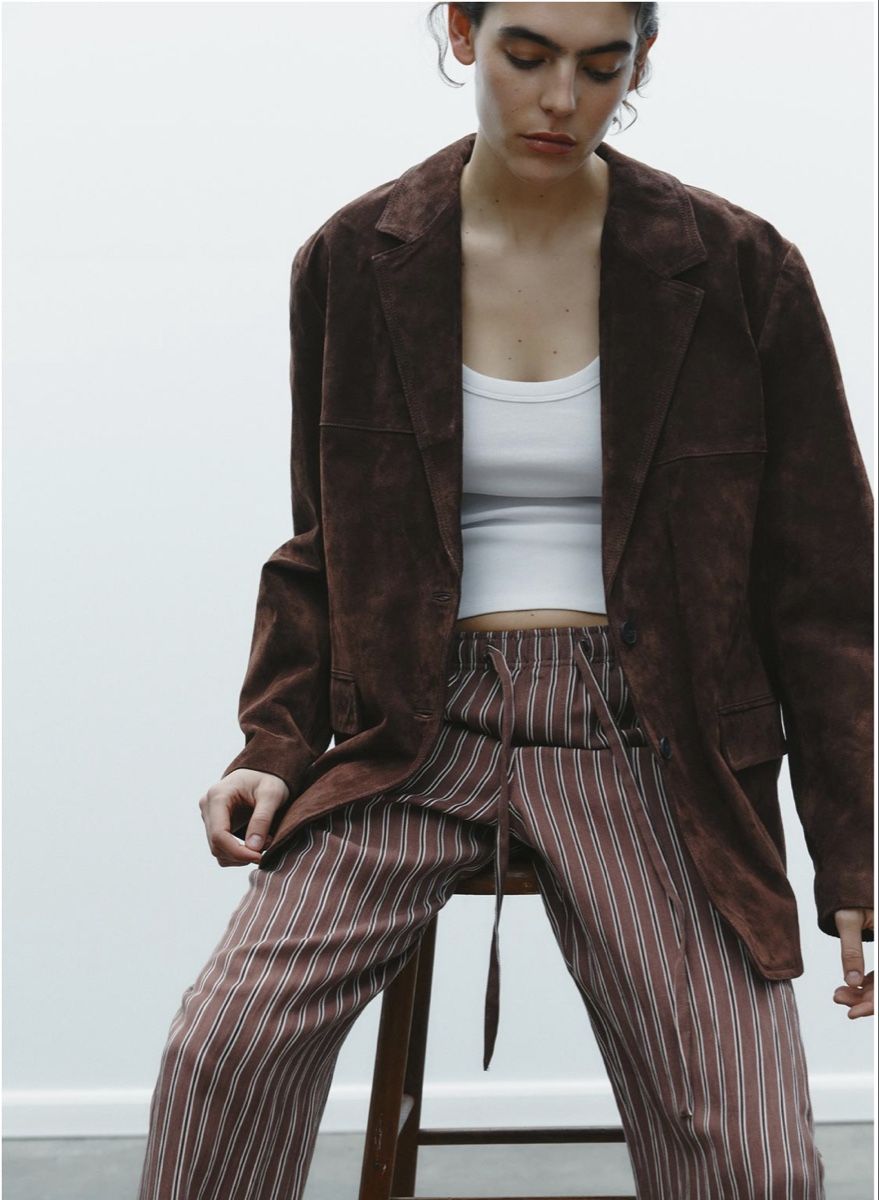 Zara Jacken: Zara suede blazer M – Gebraucht aus Schönried von theapplew 3