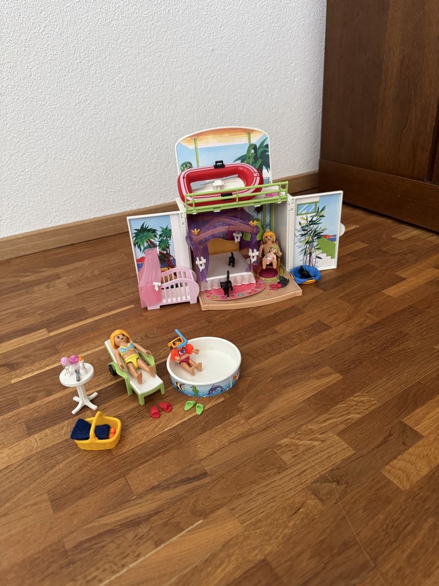 Playmobil Jouets: Playmobil Strandhaus mit Strand – D'occasion à Neudorf par bes_ccy2 6