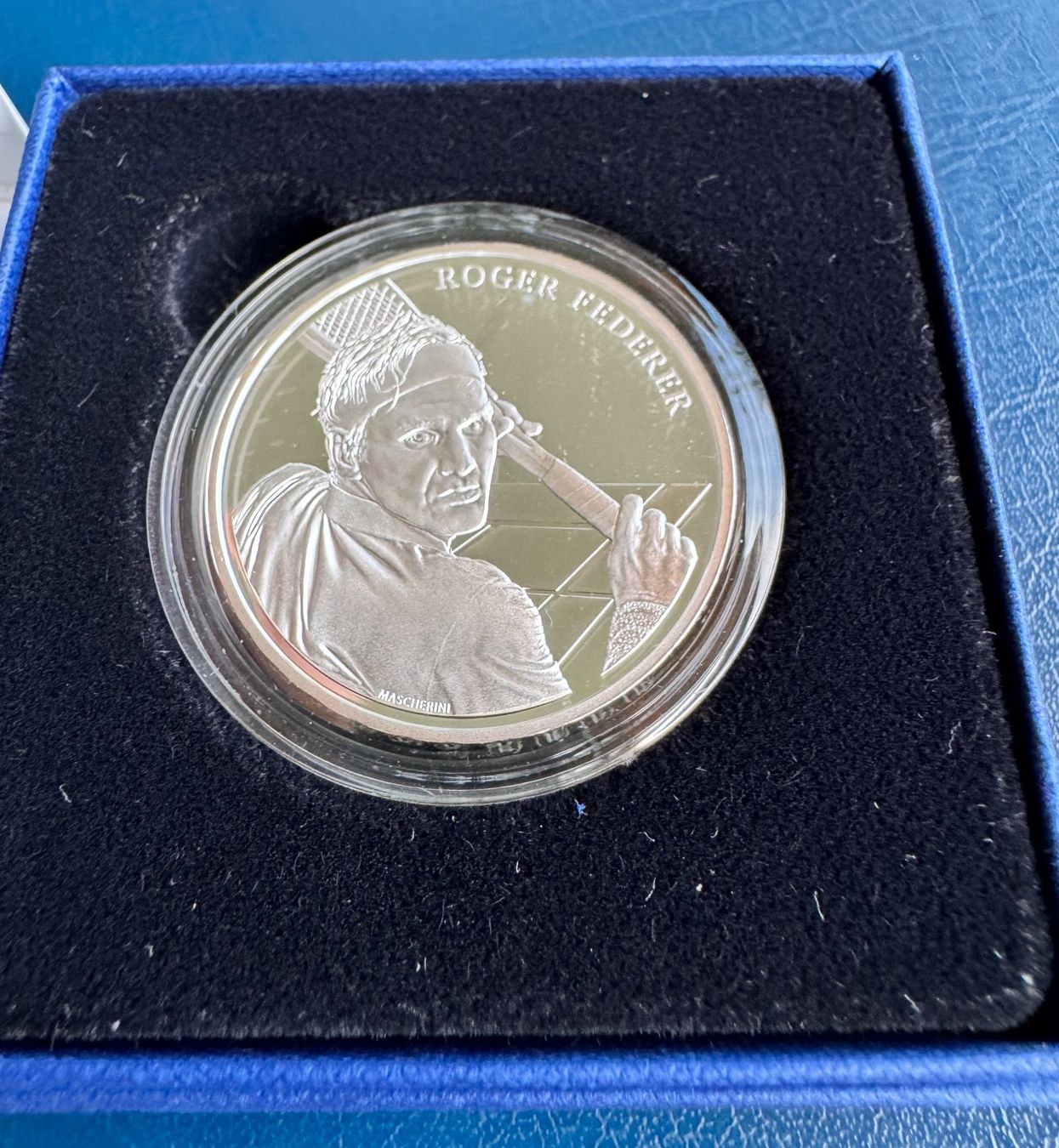Tutti le monete: 2020 Roger Federer, 20 Fr. PP, OVP. Top! – Usato da Ebikon venduto da Dmasterx 1