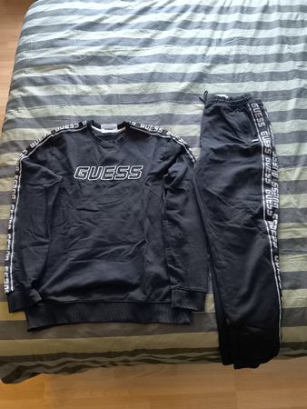 Guess Tracksuit Set, Black, Size M