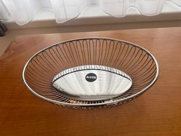 Alessi Obstschale oval Metall gut erhalten