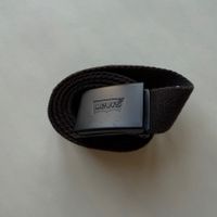 Levi's - Cintura regolabile in cotone nera, 105 cm