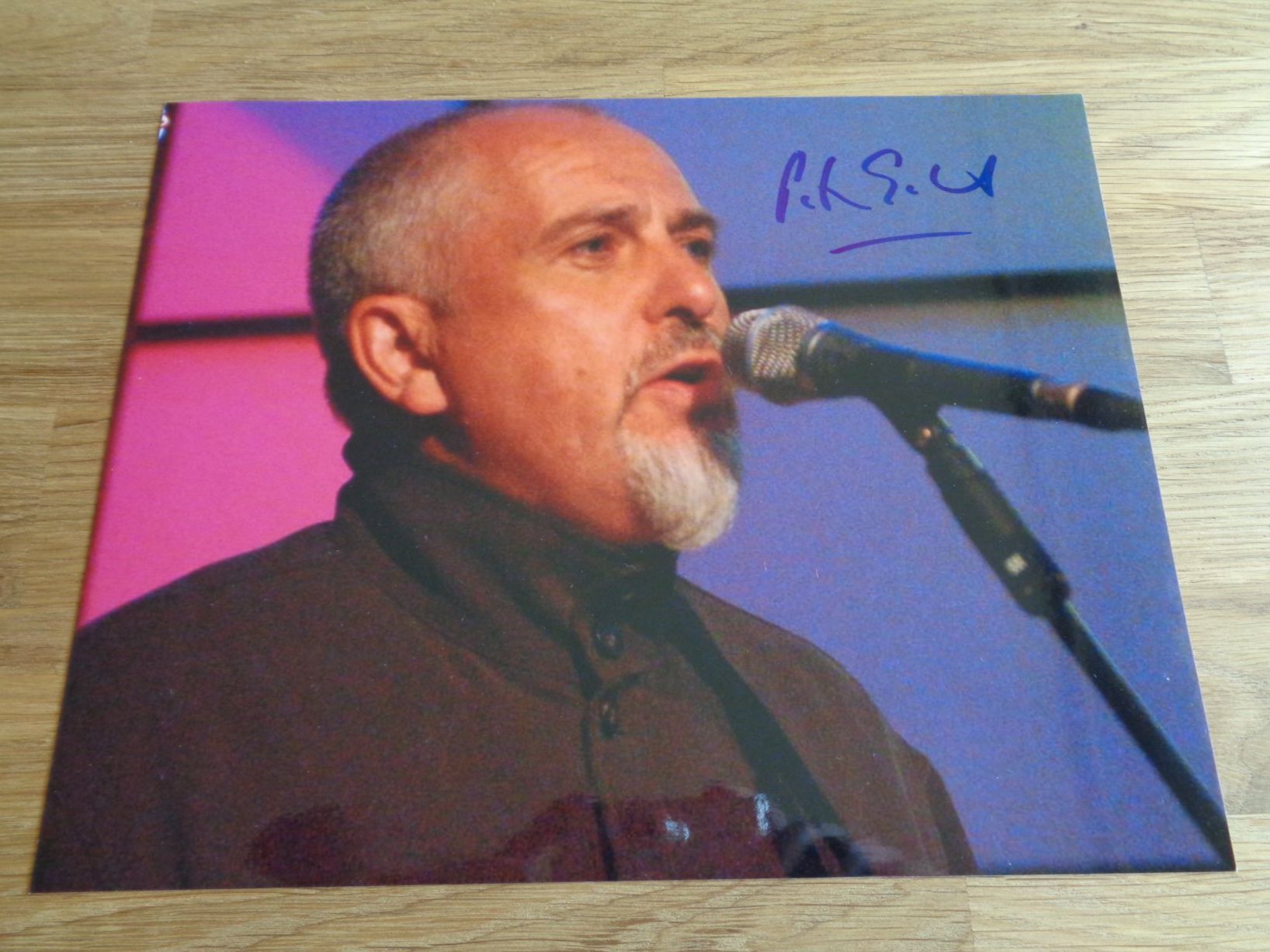 Autographes: Autogramm PETER GABRIEL - 20x25 original handsigniert – Neuf (Voir description) à Mönchaltorf par hiukset