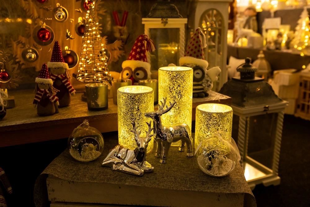 Candele: Led Windlicht - Glas Zylinder 2er Set – Nuovo e nell'imballaggio originale da Wettingen venduto da Swala 6
