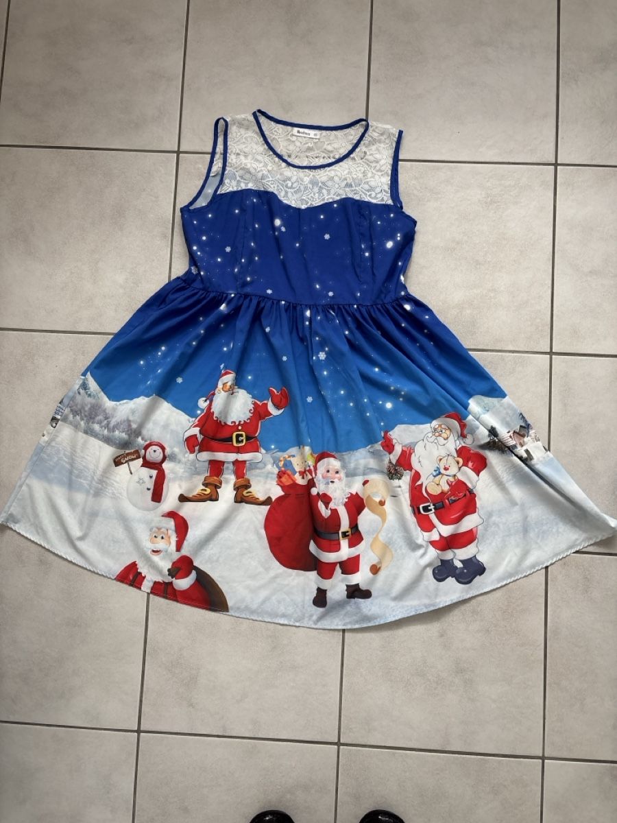 Kleider: Weihnachtskleid mit Reissverschluss 3XL – Gebraucht aus Otelfingen von Stme77