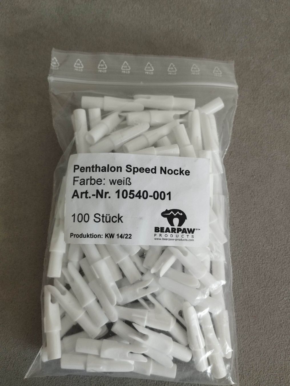 Bogenschiessen: Penthalon Speed Nocke .245 – Neu und originalverpackt aus Murg von mar_bkc8