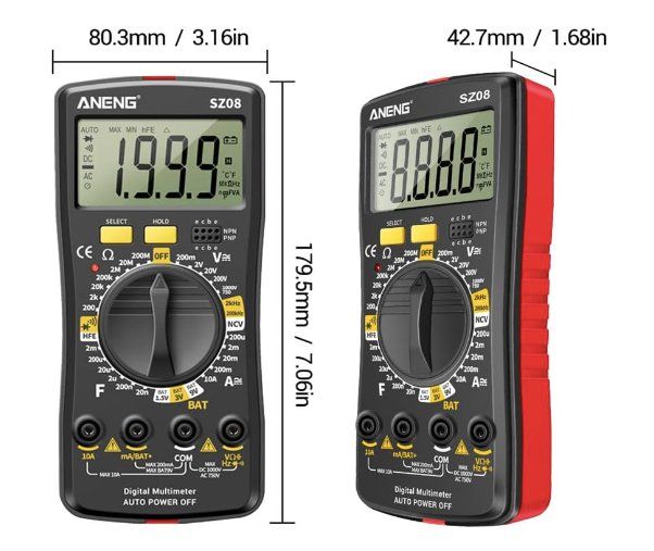 Messen: Profi Messgerät Digital Multimeter – Neu und originalverpackt aus Châtelaine von topshop.switzerland 7