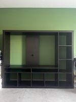 TV- Möbel dunkelbraun (184.5x149.5x39cm) guter Zustand.