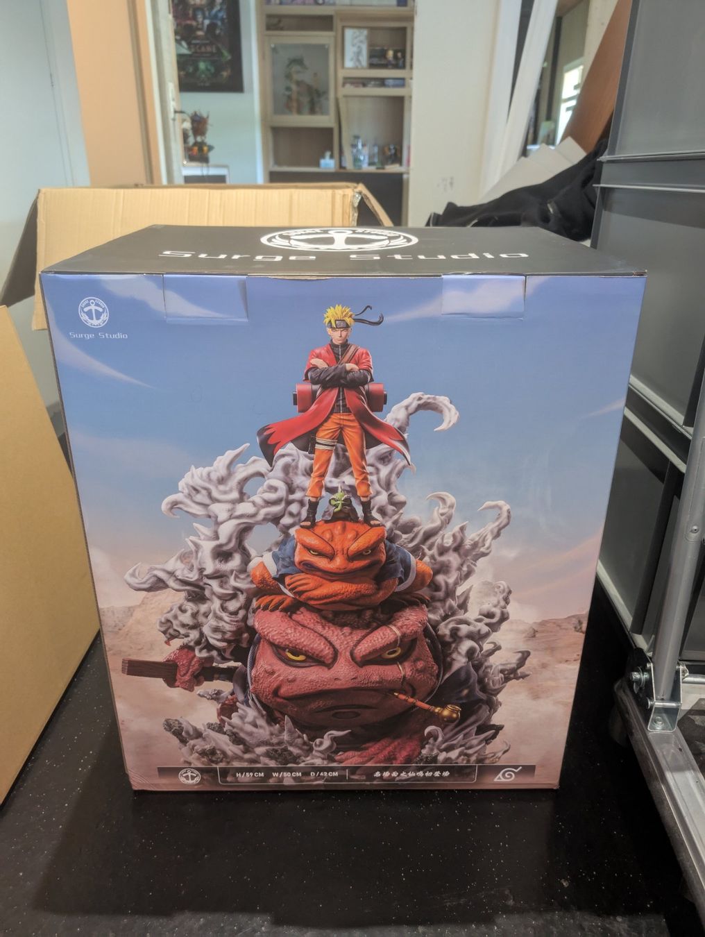 Statuette: Naruto Statue - Naruto First Appearance (Surge Studios) – Nuovo e nell'imballaggio originale da Itingen venduto da D4kine