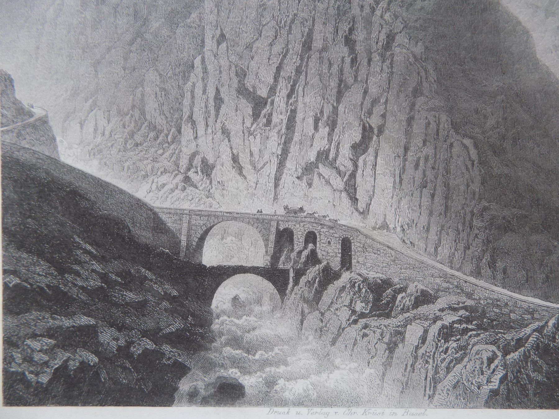 Incisioni: Teufelsbrücke Gotthard Route – Usato da Risch venduto da Rischli15 4