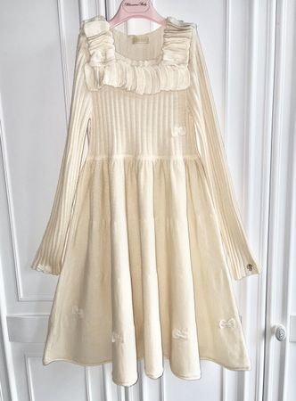 I Pinco Pallino girls knitted wool dress Kleid 12 Y