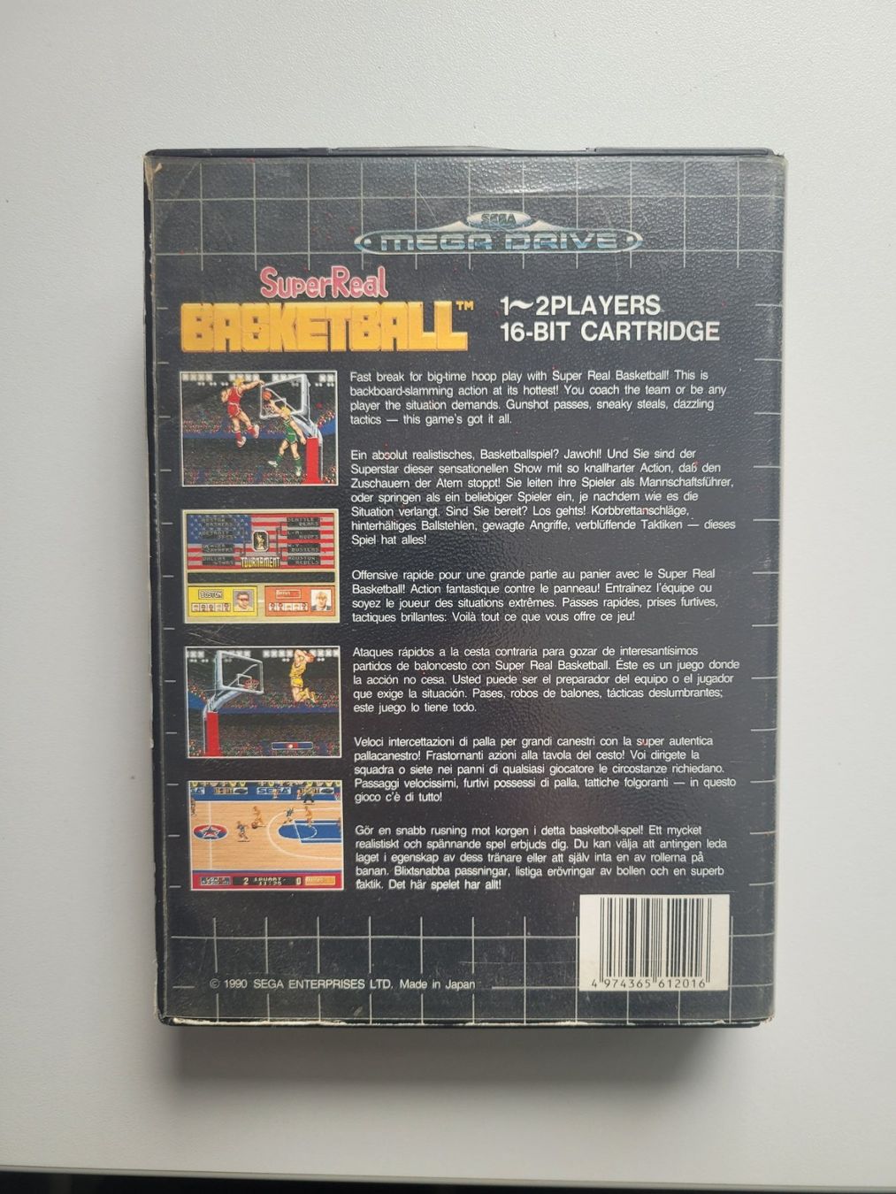 Giochi: SuperReal Basketball (Mega Drive) – Usato da Uezwil venduto da -Retrogames- 2