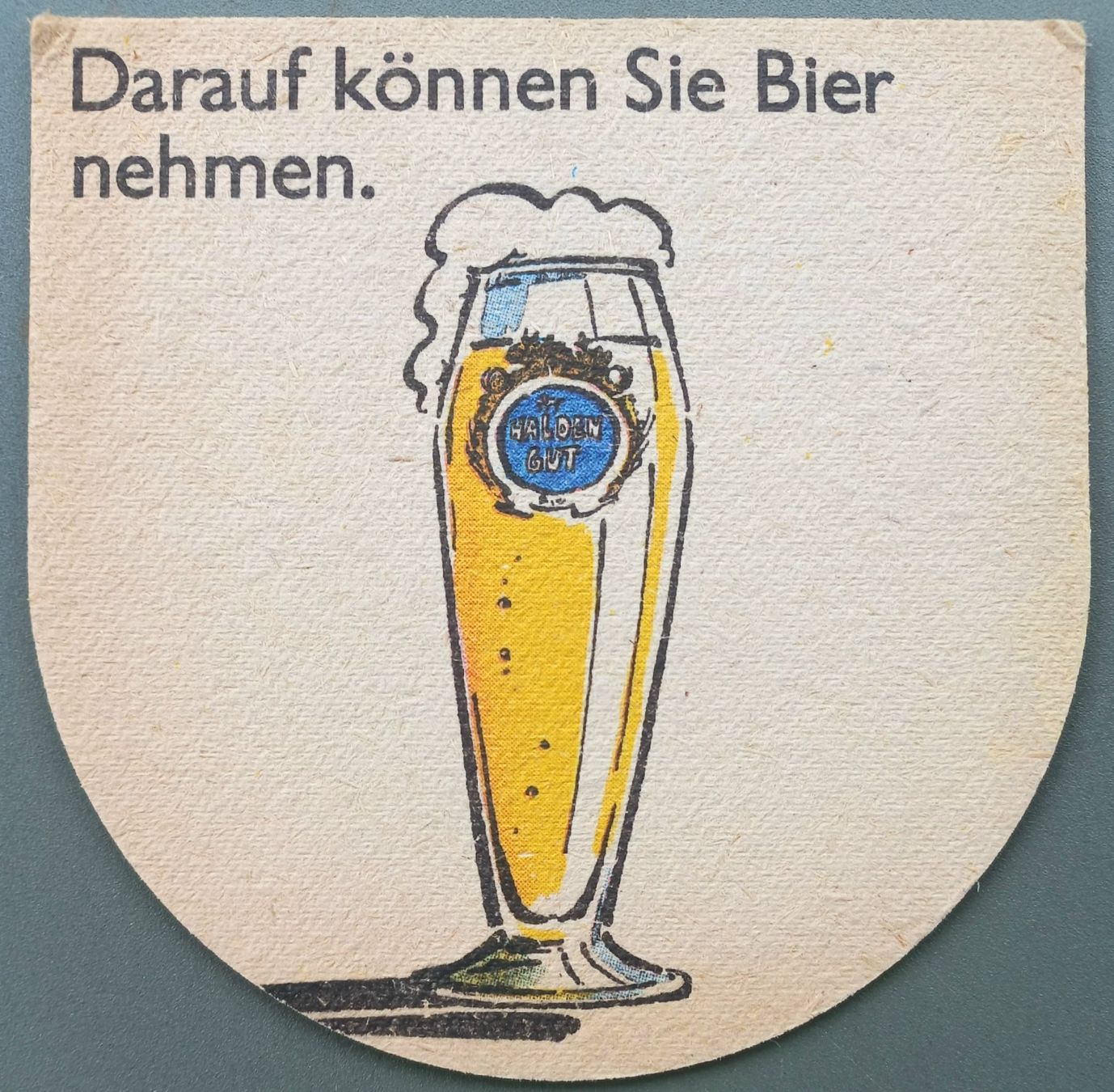 Haldengut Sottobicchieri: Bierdeckel - Haldengut - CH – Usato da Niederuzwil venduto da lubimaja