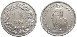 1 Franken 1901