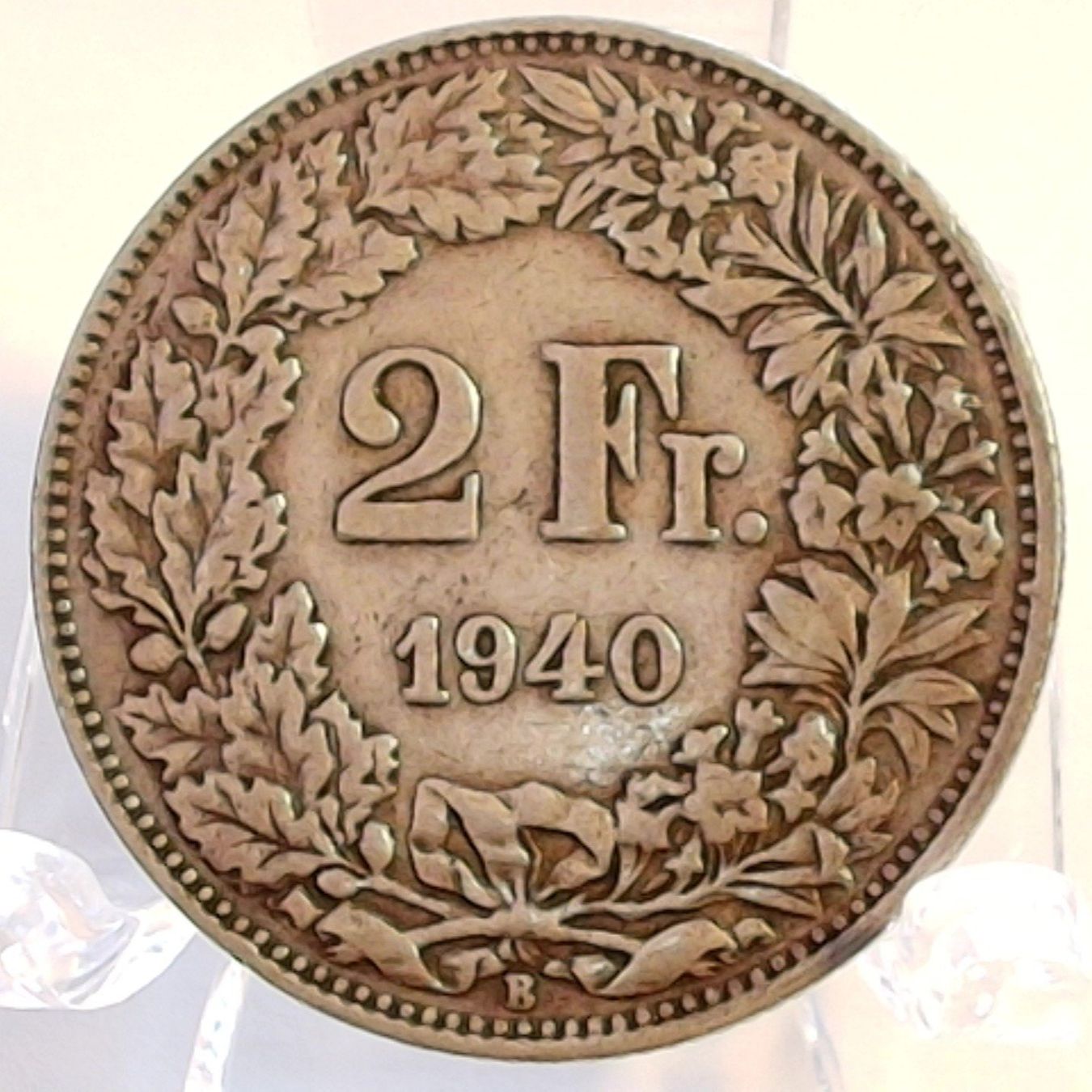 Tutti le monete: 2 Fr. 1940 Silber (Ref.203) – Usato da Amriswil venduto da Digit_all