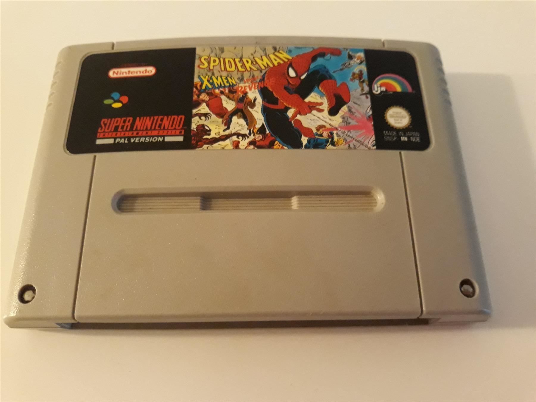 Spiele: Spiderman X Man Super Nintendo SNES – Gebraucht aus Aarau von Kaesekuchen2000