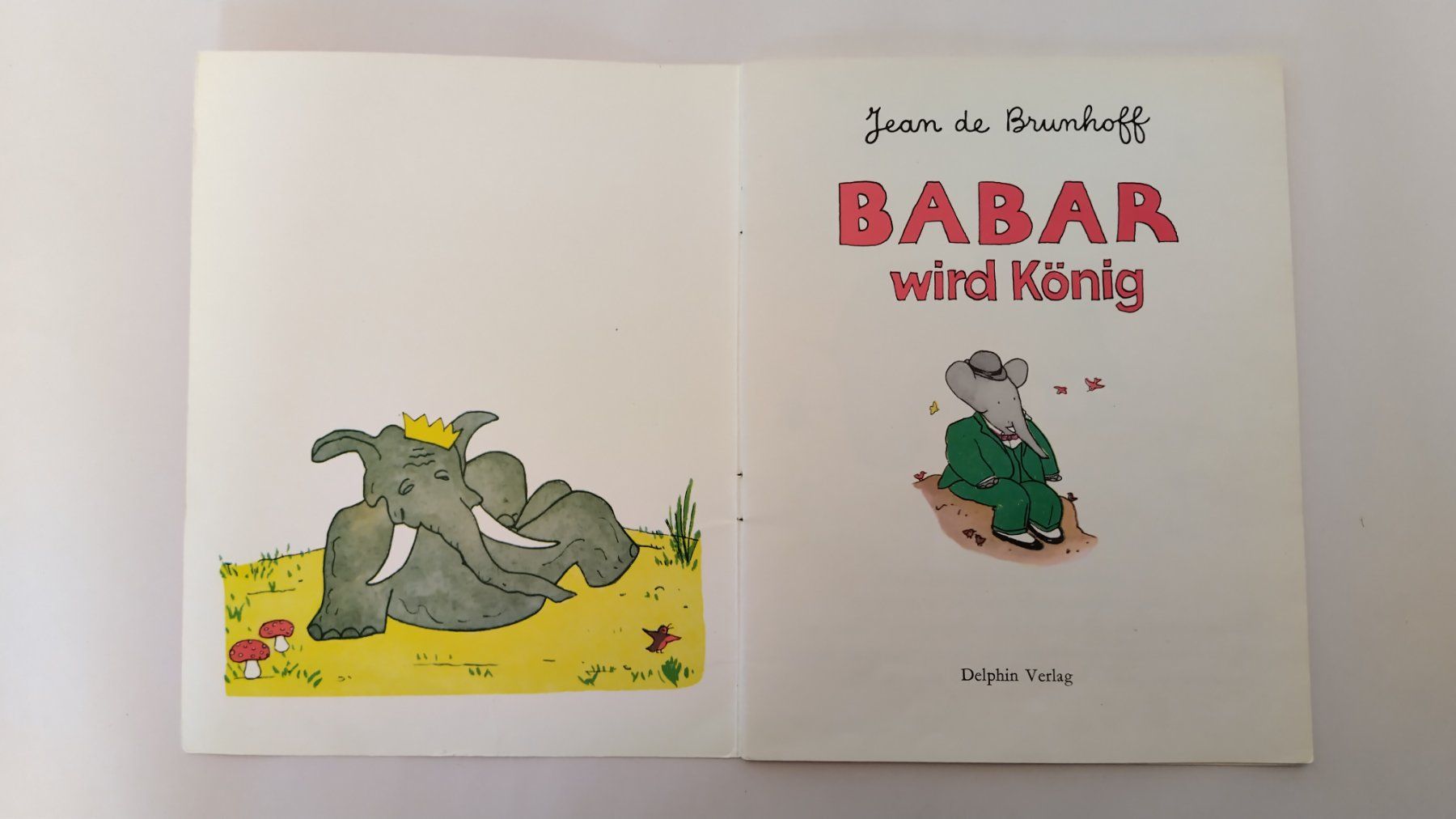 Bücher: Elefant Babar wird König  /  Happy Buch 1970 / Nr. 73 – Gebraucht aus Bellach von JingleJerry 2