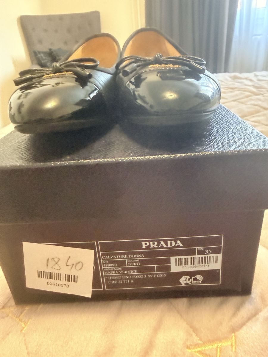 Prada Scarpe da donna: Prada ballerines in black – Nuovo (secondo la descrizione) da Genève venduto da iri_f78b 2