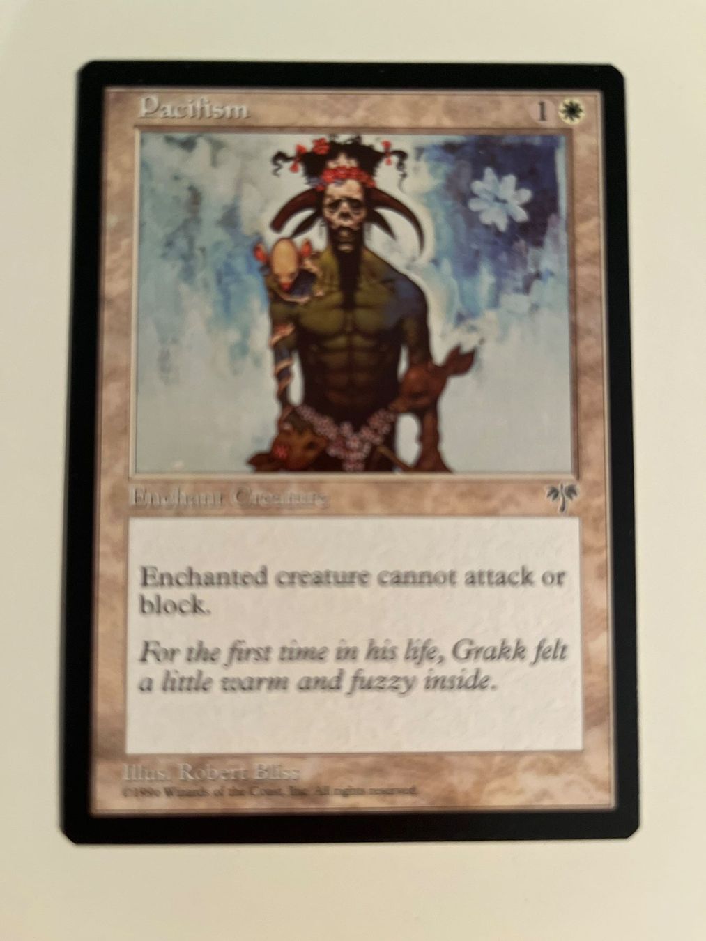 Magic The Gathering Carte collezionabili: 1 x Pacifism - Magic: The Gathering - MtG – Usato da Kriens venduto da Shadi1980