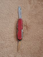 Altes Taschenmesser Rot "Inox"