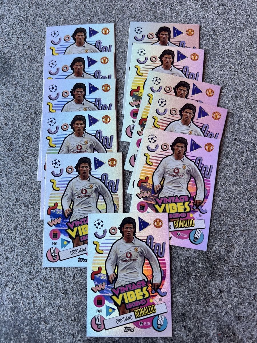 Topps Carte collezionabili: 11x Topps Match Attax 24/25 Ronaldo – Usato da Uhwiesen venduto da maflo2