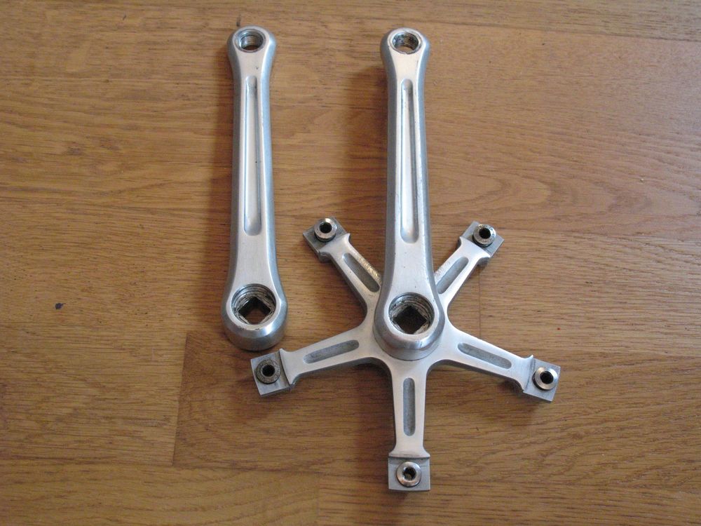 Ofmega Kurbelgarnitur 32/52 Zhne  175mm Kurbellnge, Kettenblatt Fr  Rennrad Moto Graziella
