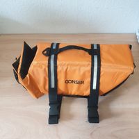 Hunde Schwimmweste von Gonser Gr.L Fabrikneu Rückenlänge 35