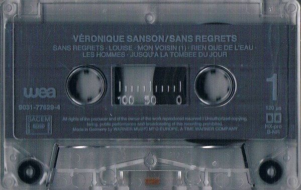 Kompaktkassetten: CASSETTE VERONIQUE SANSON - CHANSONS – Gebraucht aus PORRENTRTUY von RABAIS_SPORT 1
