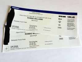 Robbie Williams - Stehplatz Front Field, 10.09.2026 (Zürich)