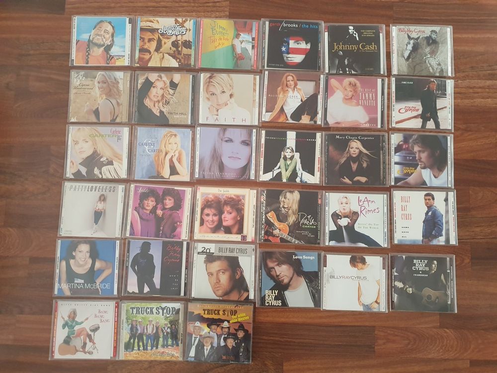 33 Country CDs (Gebraucht) in Auenstein für CHF 20 – mit Lieferung auf ...