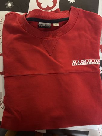 Felpa Napapijri rossa - taglia XXL