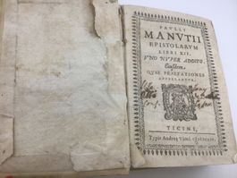 Paulii Manutii EPISTOLARUM 1564