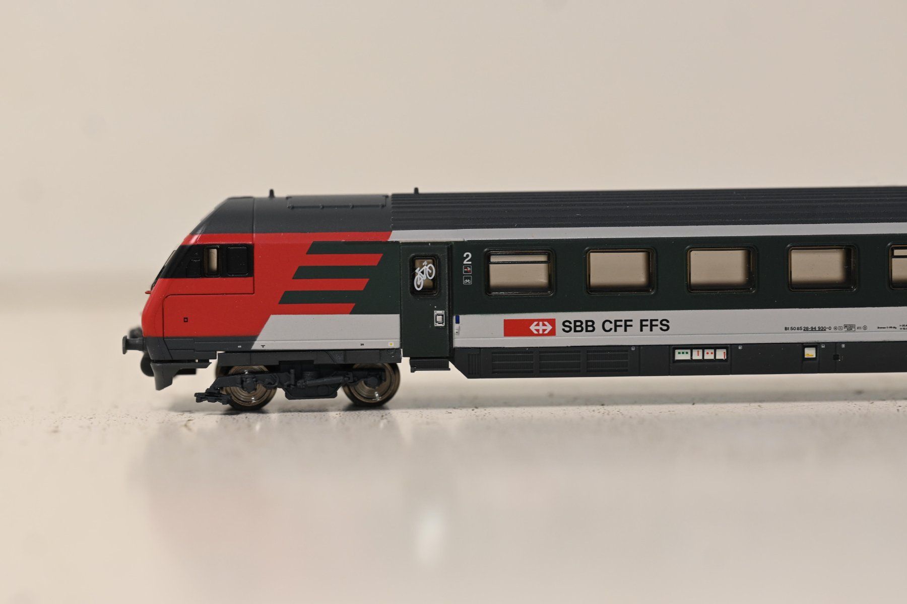 Fleischmann Trains électriques: SBB Steuerwagen Fleischmann Spur N mit OVP – D'occasion à Laupen ZH par Zmoewe 1