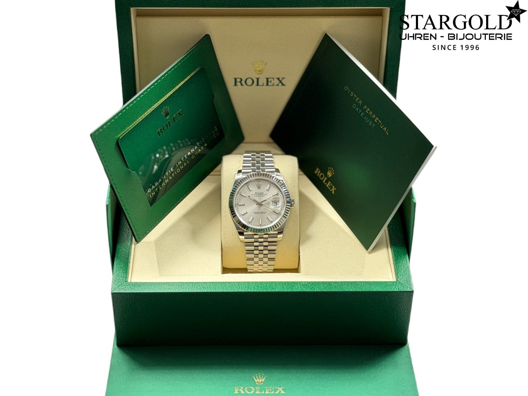 Rolex Uhren: Rolex Datejust 41 Silber - 126334 – Gebraucht aus Zürich von Stargold-Uhren 1