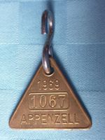 Hundemarke Hundejeton Jeton APPENZELL