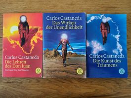 3 Bücher von Carlos Castaneda