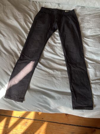 Select Homme Heritage Hose, Grau, Slim Fi