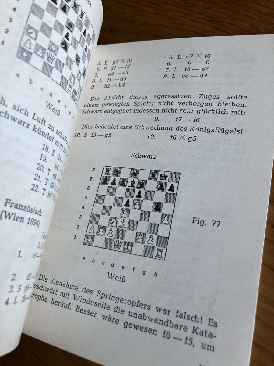 Livres: Lerne Schach altes Büchlein – D'occasion à Biglen par Maci2005 2