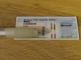 Windows Vista Business mit DVD