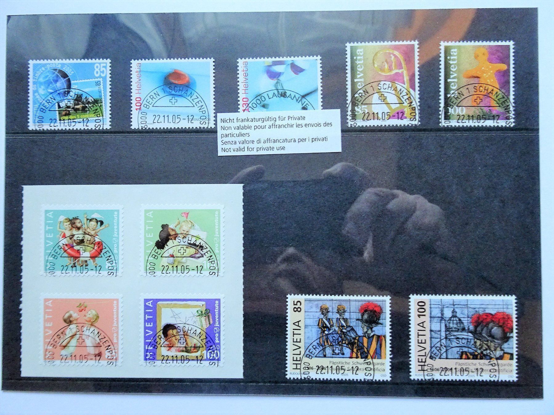 Alle Briefmarken: 2005 – Neu (gemäss Beschreibung) aus Aadorf von Chnorli-Furz