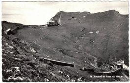 Rochers de Naye - Hotel, Train/Zug + Télèski/Skilift
