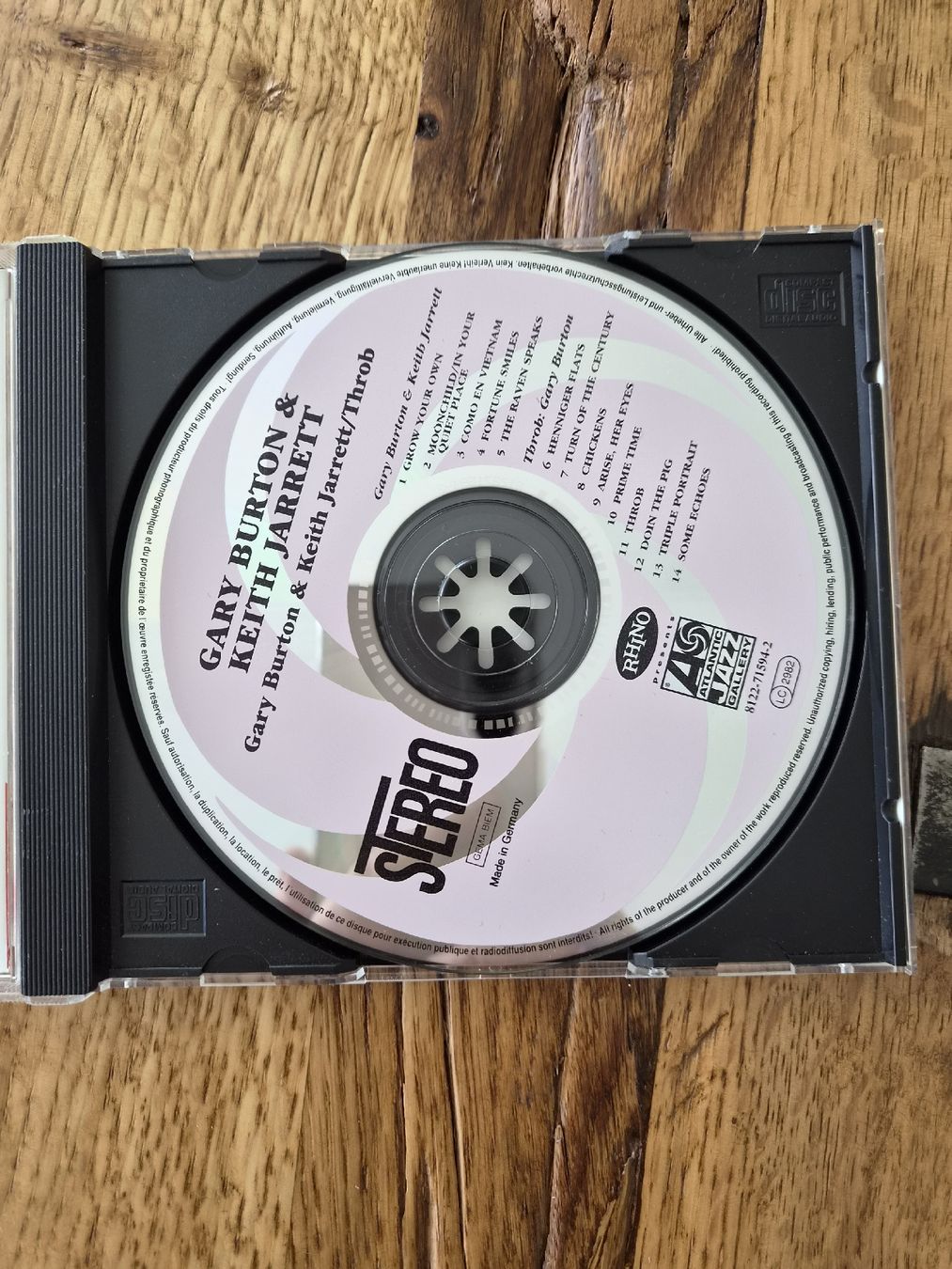 CDs: GARY BURTON & KEITH JARRETT  2 CDS ON ONE – Gebraucht aus Zofingen von Tinpan 2