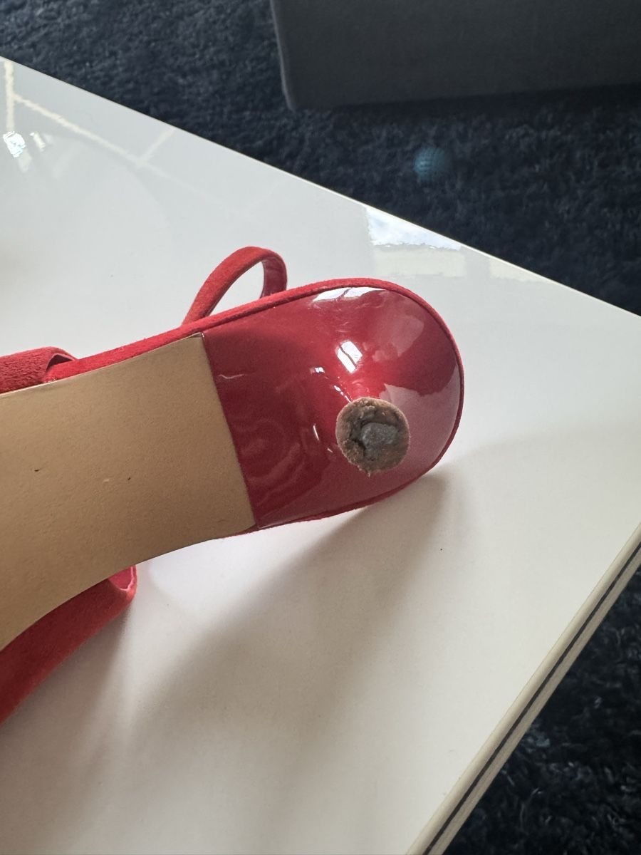 Mango Chaussures femmes: Mango Slingback Pumps, Red, Size 38, Used Condition – D'occasion à Baar par sal_g57c 3