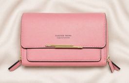 SCHNÄPPCHEN – DAMEN PORTEMONNAIE ROSA – ELEGANT & MODERN✨