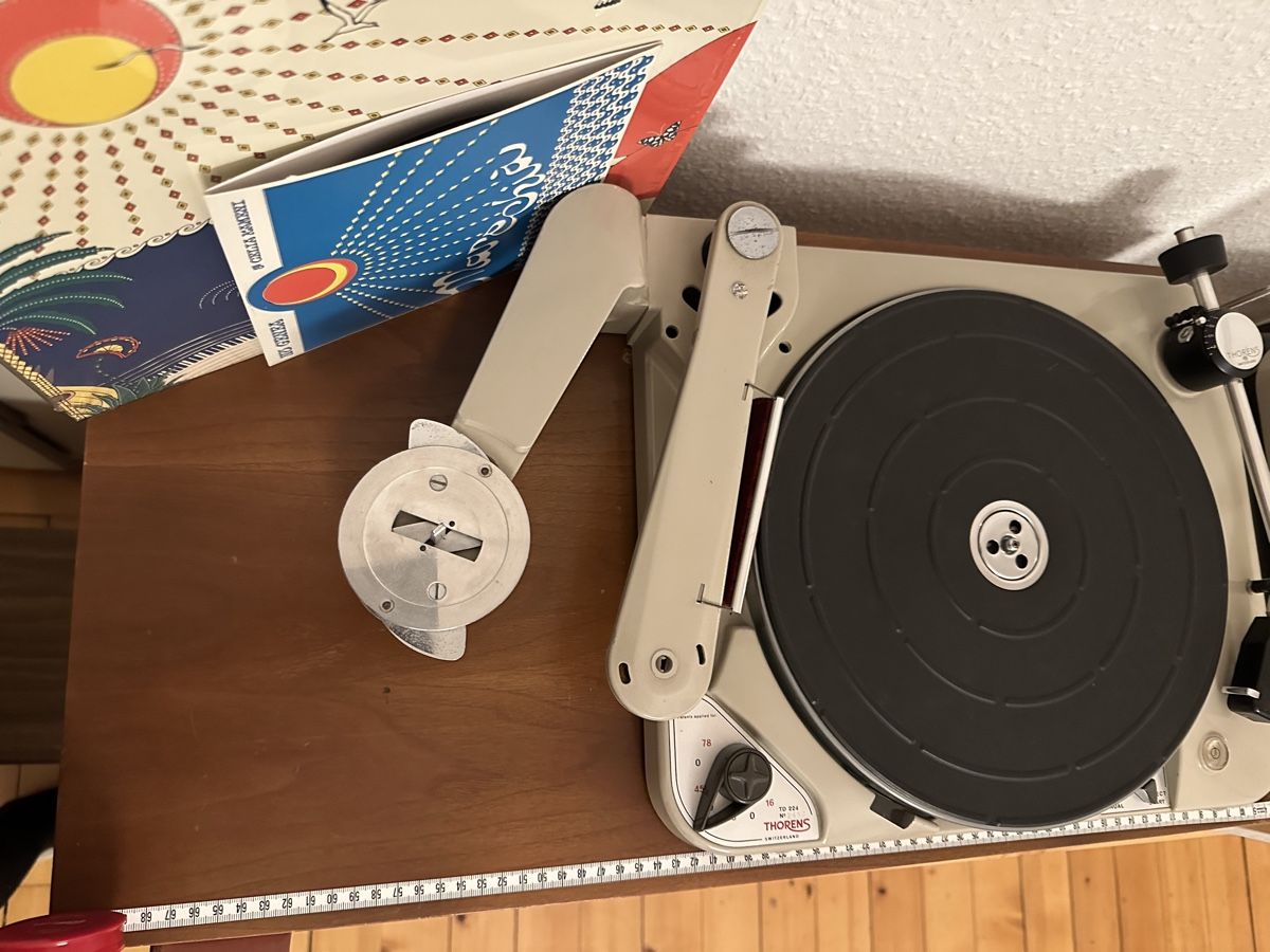 Thorens Giradischi: Giradischi Thorens TD 224 usato restaurato – Usato da genève venduto da tomasch02 2