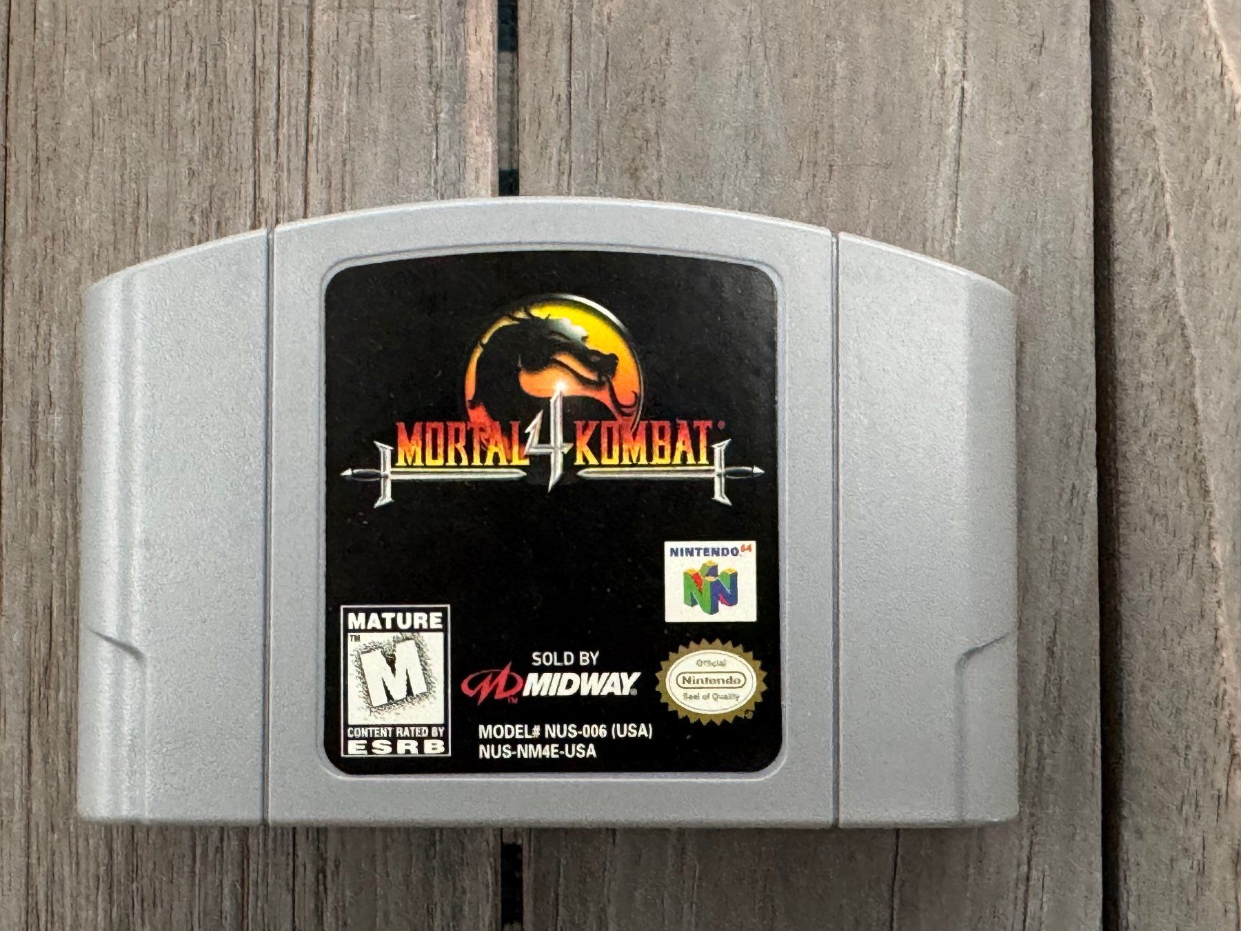 Giochi: Mortal Kombat 4, N64, US, OVP – Usato da Felben-Wellhausen venduto da Oldschool_Games 2