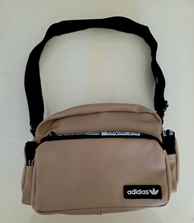 Adidas umhängetasche staye professional hellbraun neu ware